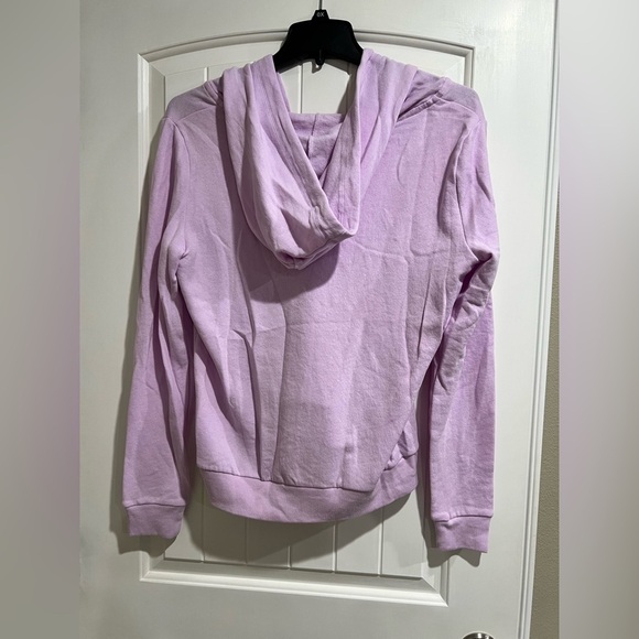 NWT VS PINK Victoria Secret light‎ purple lavender pullover sweatshirt L large - Picture 2 of 5